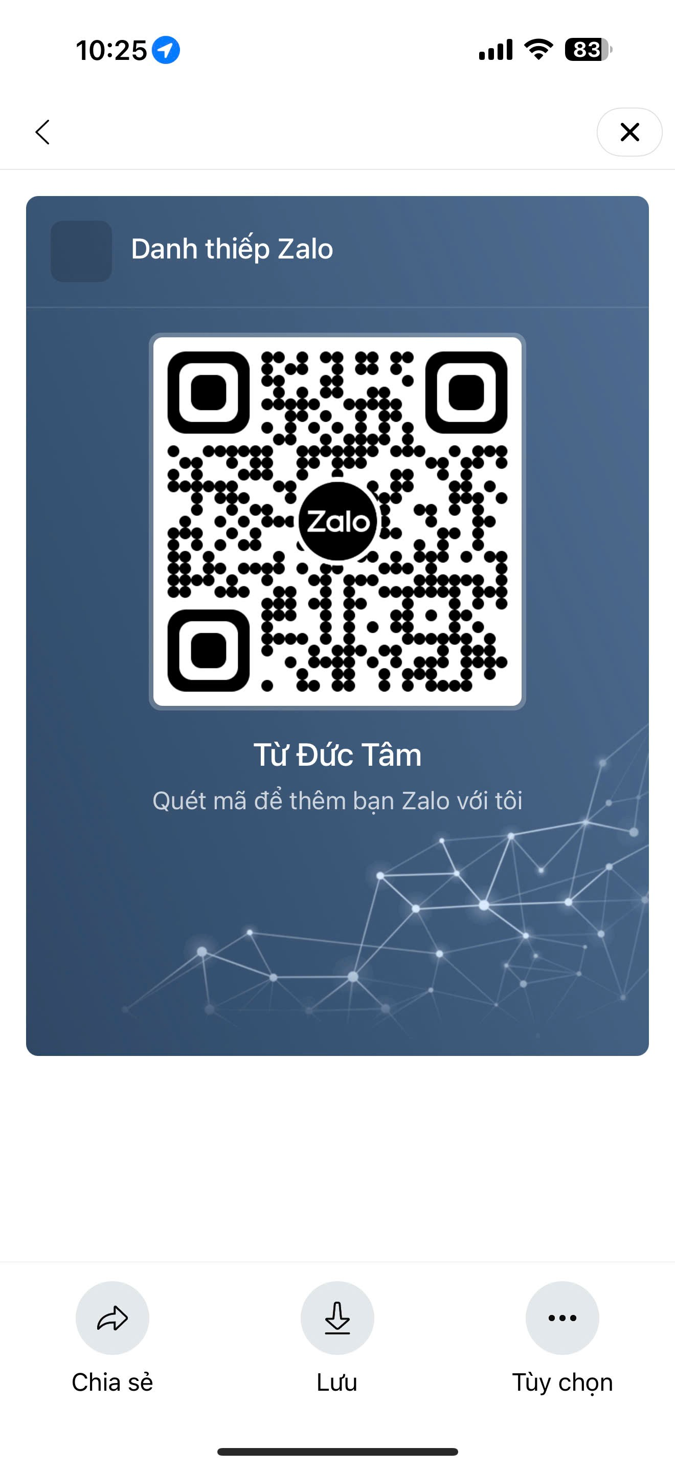 Mã QR Zalo Vĩnh Hải Travel